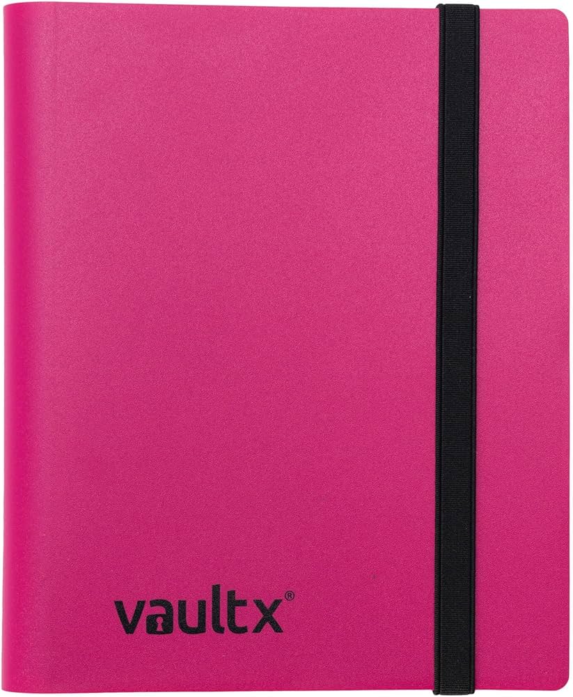 Amazon.com: Vault X 4 Pocket Trading Card Strap Binder, 160 Cards