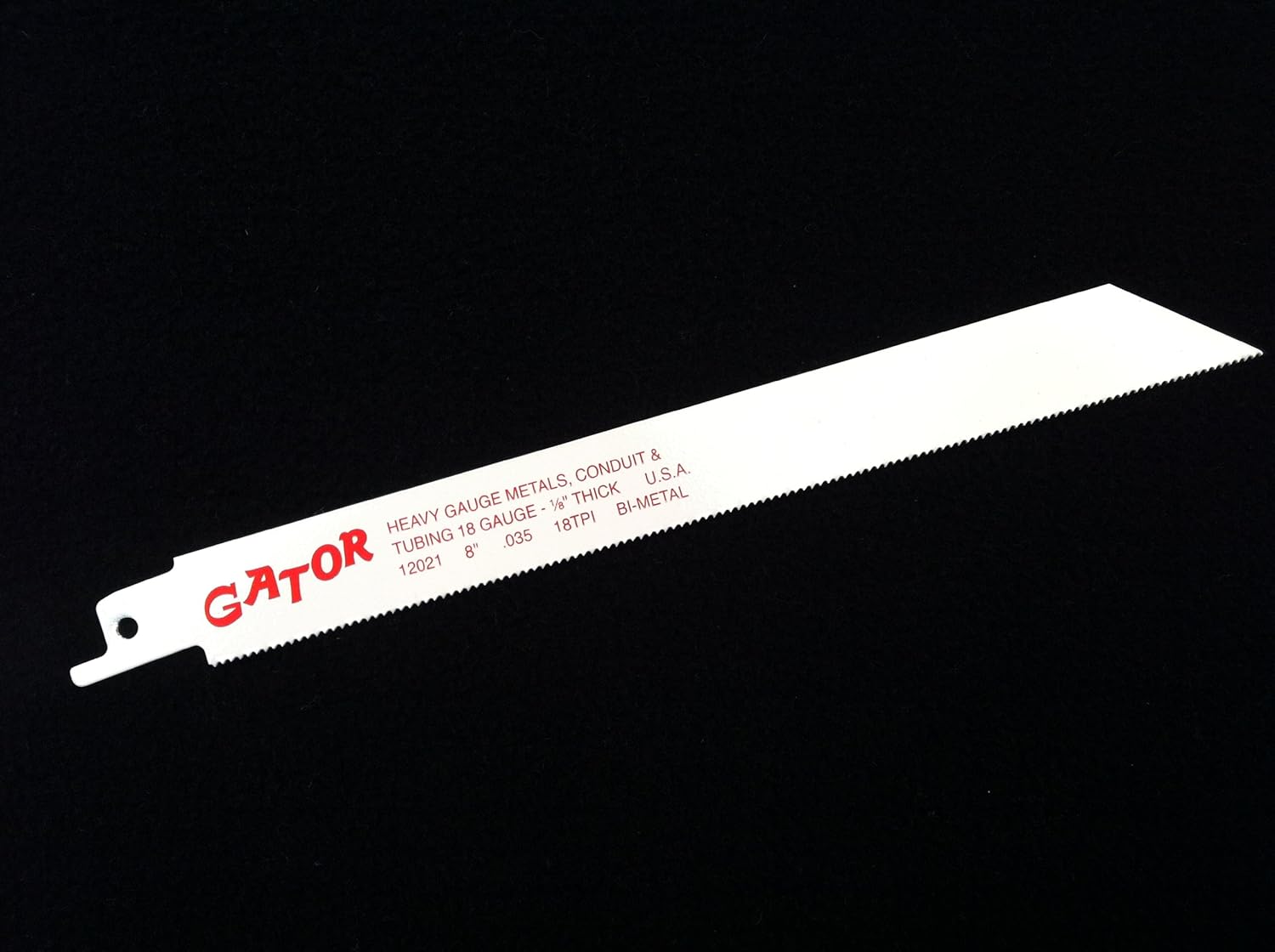Reciprocating Saw Blades 8" x 3/4" x .035 18tpi - 10 Pack