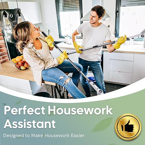 Miniatura 8 de Limpiador eléctrico giratorio, 2024 nuevo limpiador de ducha inalámbrico con 8 cabezales de cepillo reemplazables y mango de extensión ajustable de