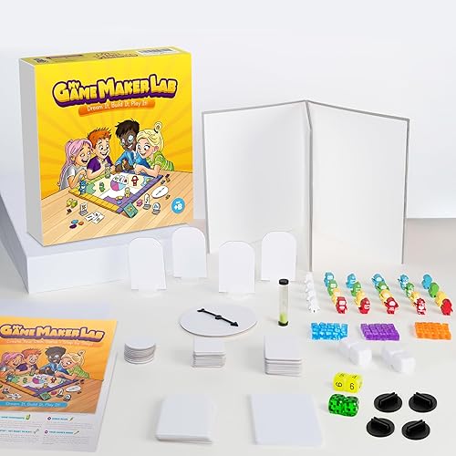 Blank Board Game Kit for Kids & Families – Make
