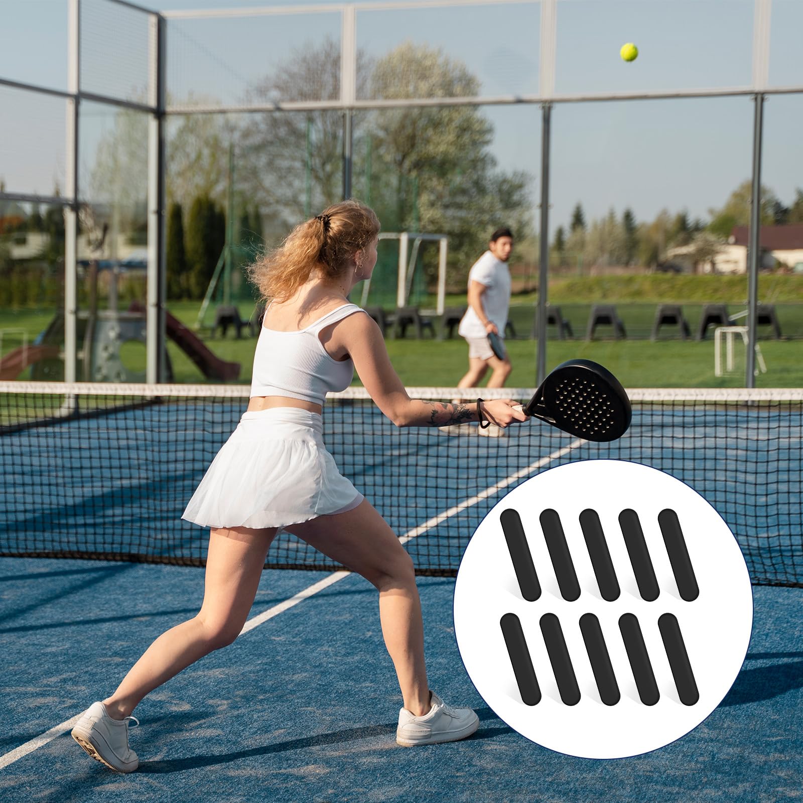 Selbstklebendes Bleiband 1,27x254cm - Für Tennisschläger, Golf & Pickleball (1g/Zoll)