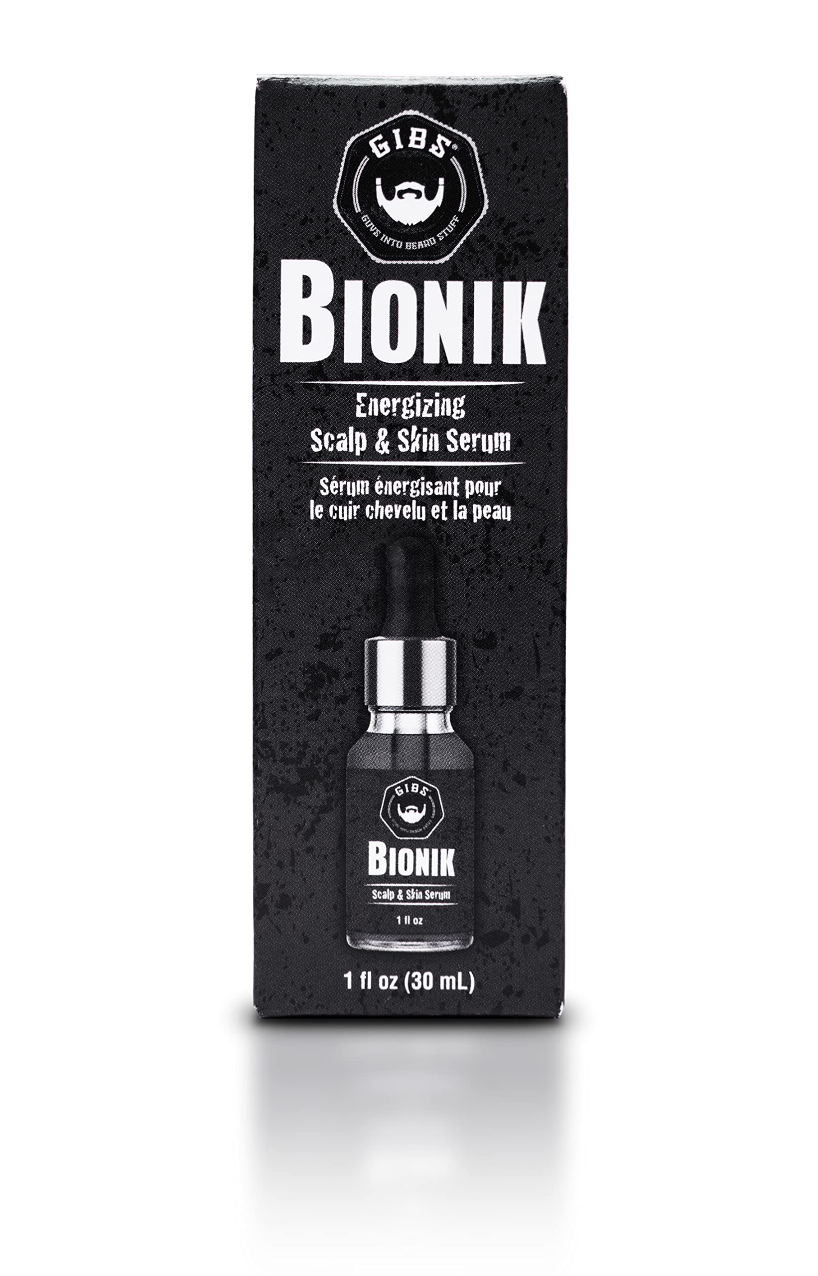 GIBS Grooming Bionik Energizing Scalp & Skin Serum, 1 Fl Oz