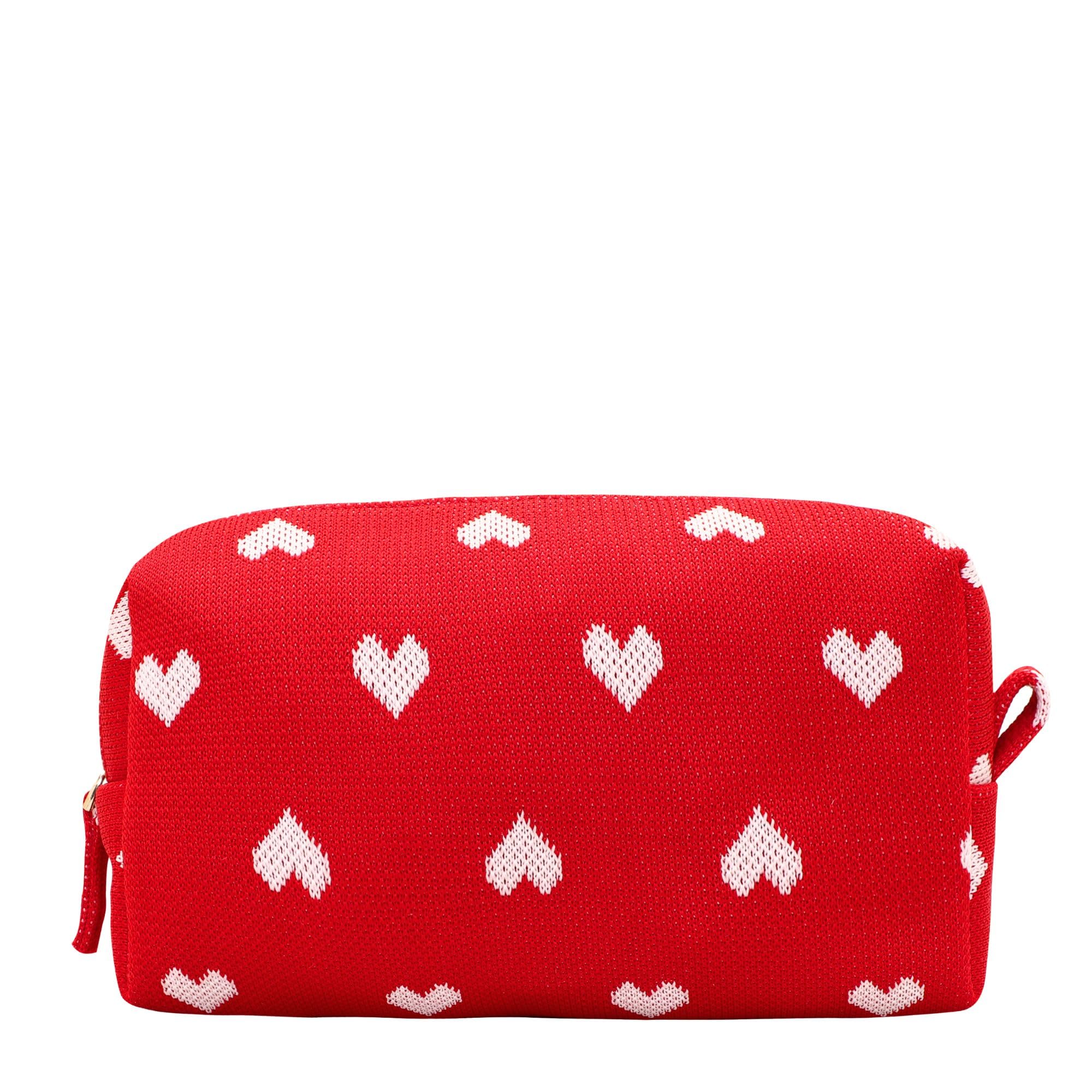 Trove Travel Pouches (Red & Beige)-image-29