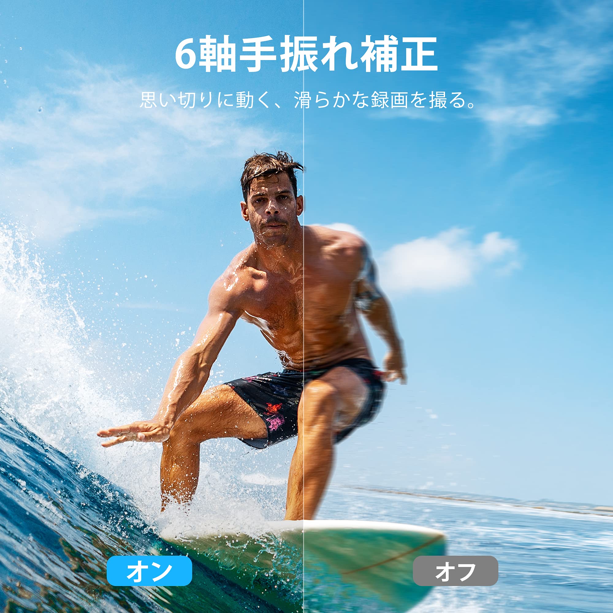 Amazon | AKASO Brave7 アクションカメラ 4K アクションカム 64GB 