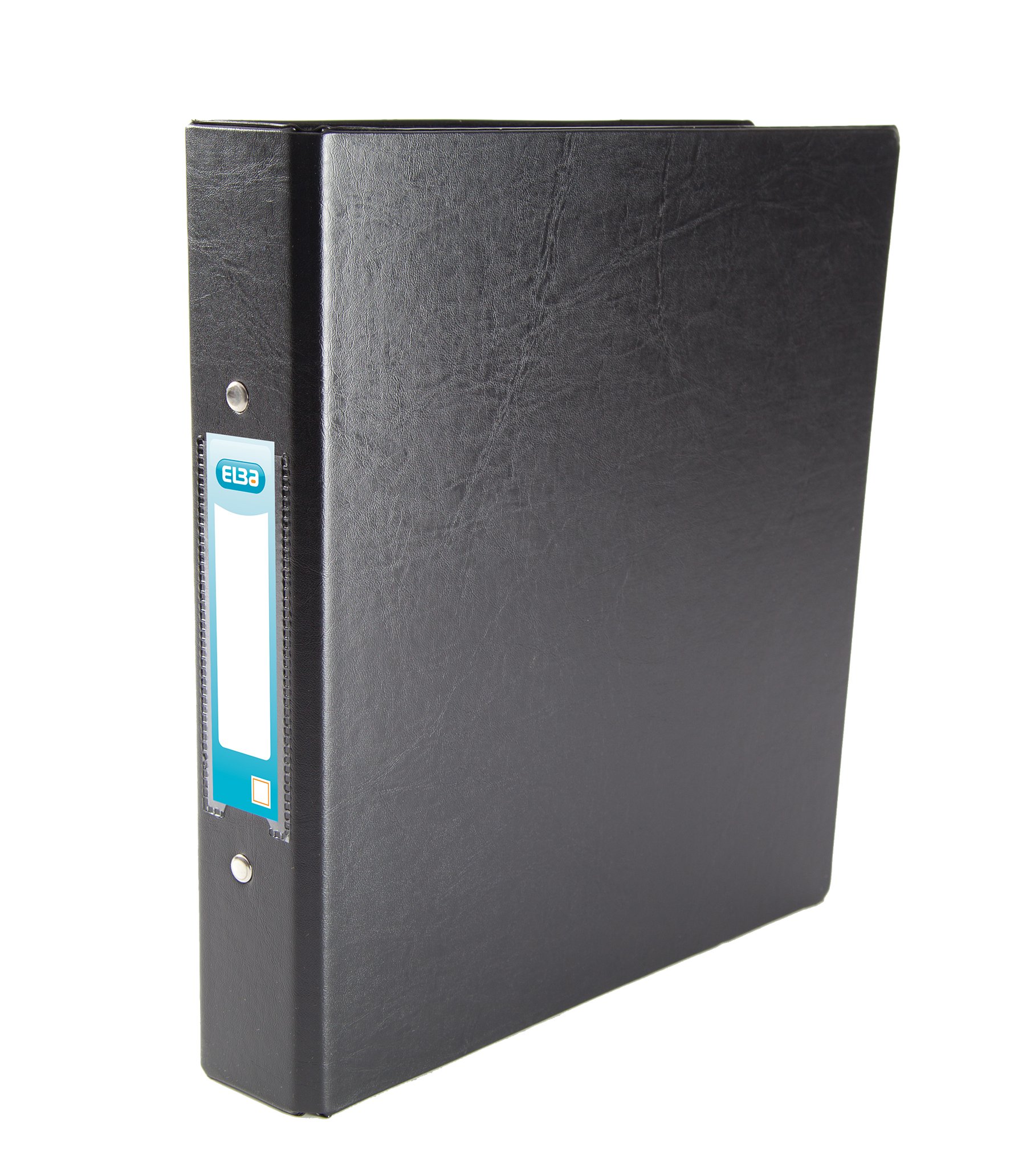 Emgee Ring Binders Heavyweight PVC 2 O-Ring Size 25mm A5 Black Ref 500200 [Pack 10]