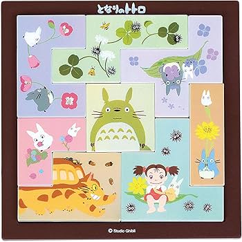 Amazon | エンスカイ(ENSKY) となりのトトロ タイルパズル 11.3×11.3cm