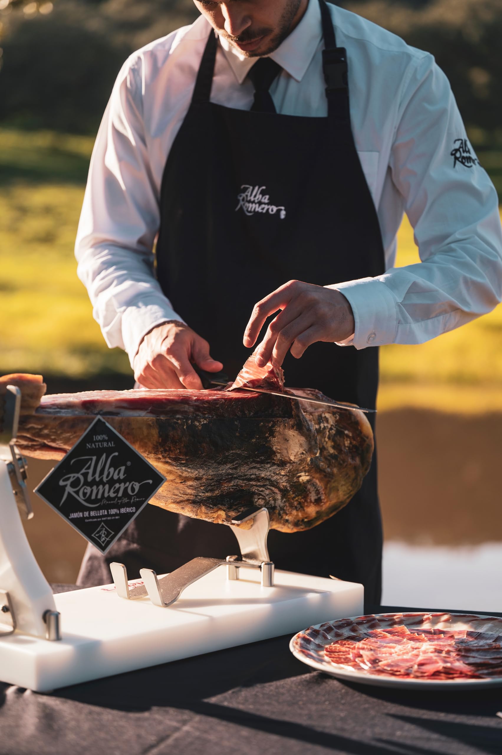 Jamón 100% Ibérico de Bellota ALBA ROMERO | Peso aproximado de 7.5 KG | Pieza entera — view 6