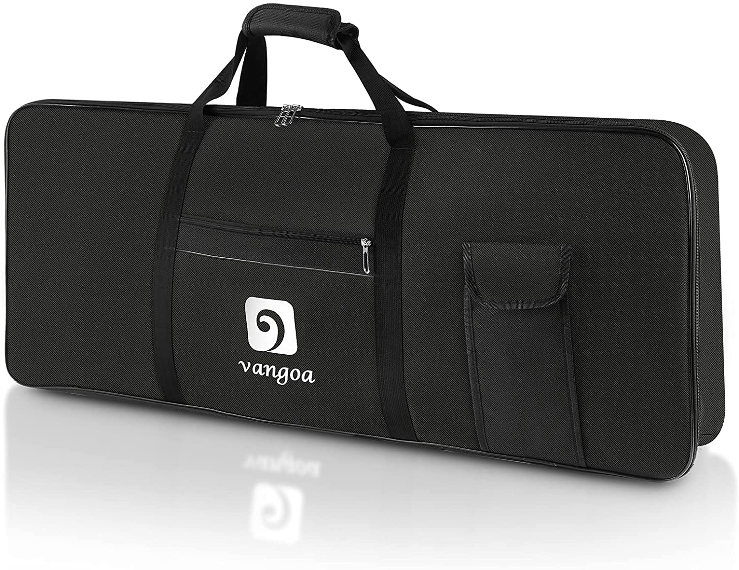 Alephnull Borsa Imbottita Per Treppiede – 70cm, Grigio, Con Maniglia E Tracolla Regolabile