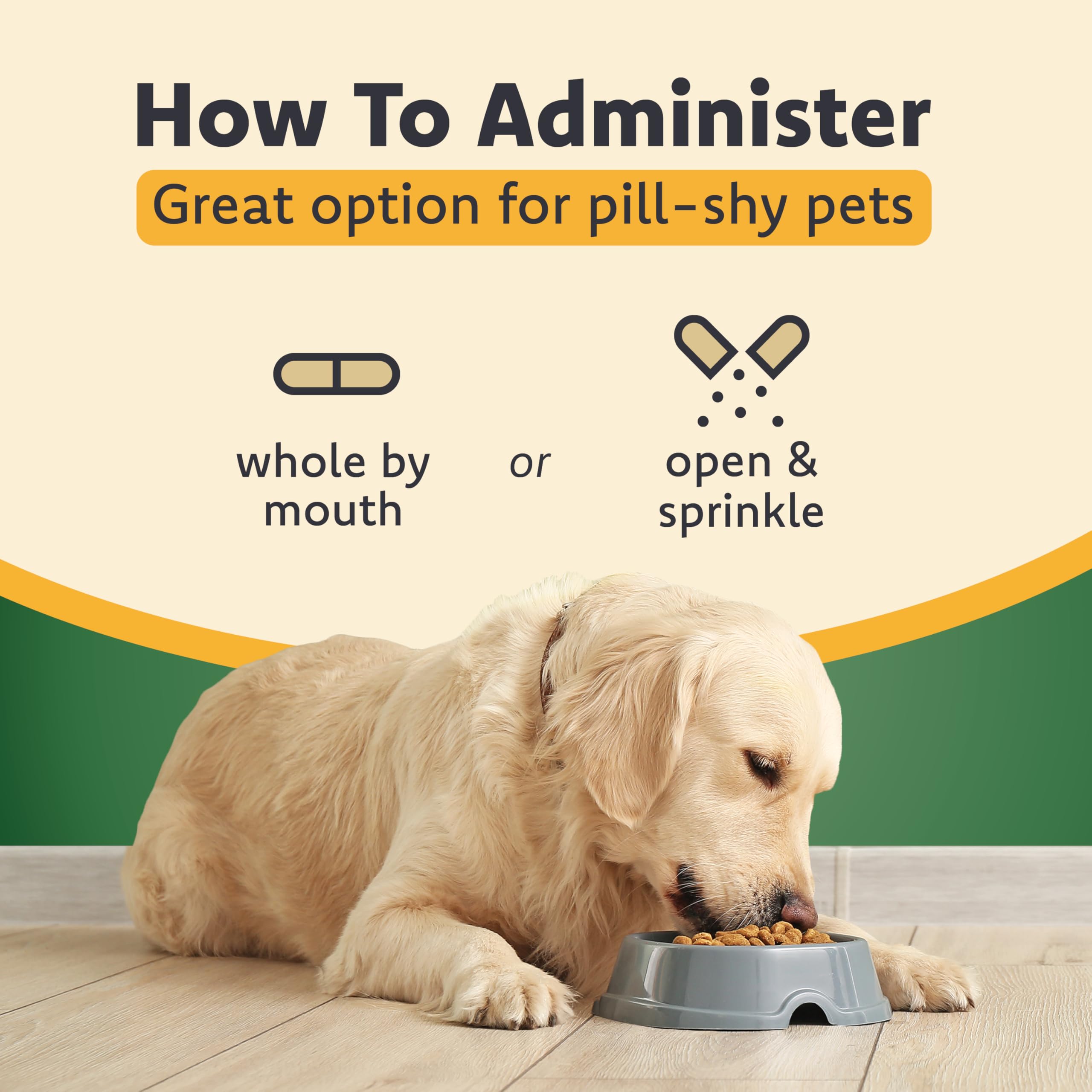 Ocu-GLO pb per i Piccoli Cani e Gatti Vision supplemento - Supporto Eye for Dogs Facile da amministrare w/luteina, Omega-3 acidi Grassi e antiossidanti Aggiungere Direttamente al Cibo