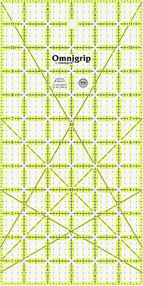 Régua Para Patchwork 15x30cm Omnigrid RN12