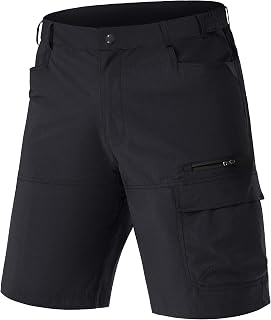 Pantalones Cortos Ligeros para Hombres Pantalones Cortos para Caminar de Secado Rápido Pantalones Cortos de Golf