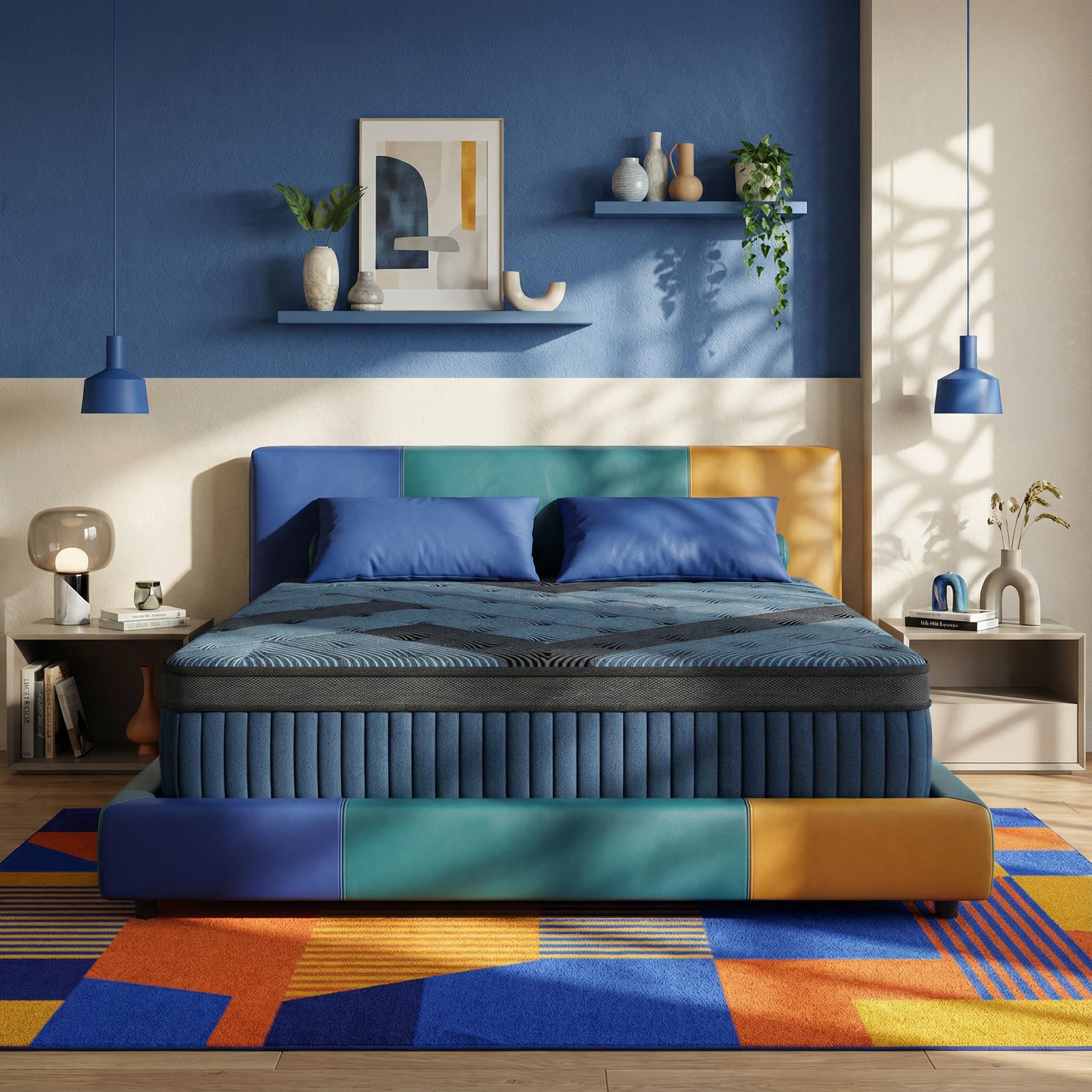 inight 14 Inch King Hybrid Mattress Firm