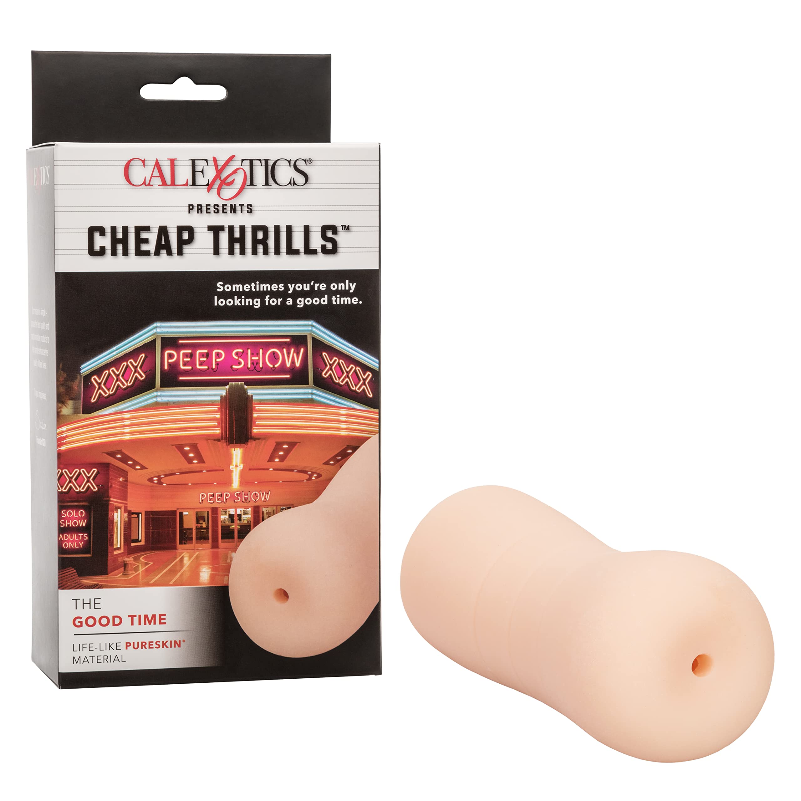 Amazon.com: CalExotics Cheap Thrills The Good Time - Travel Sized Male  Masturbator - Silicone Masturbation Sleeve - 4.75-Inch Adult Male Sex Toy -  Ivory : CalExotics: Health & Household