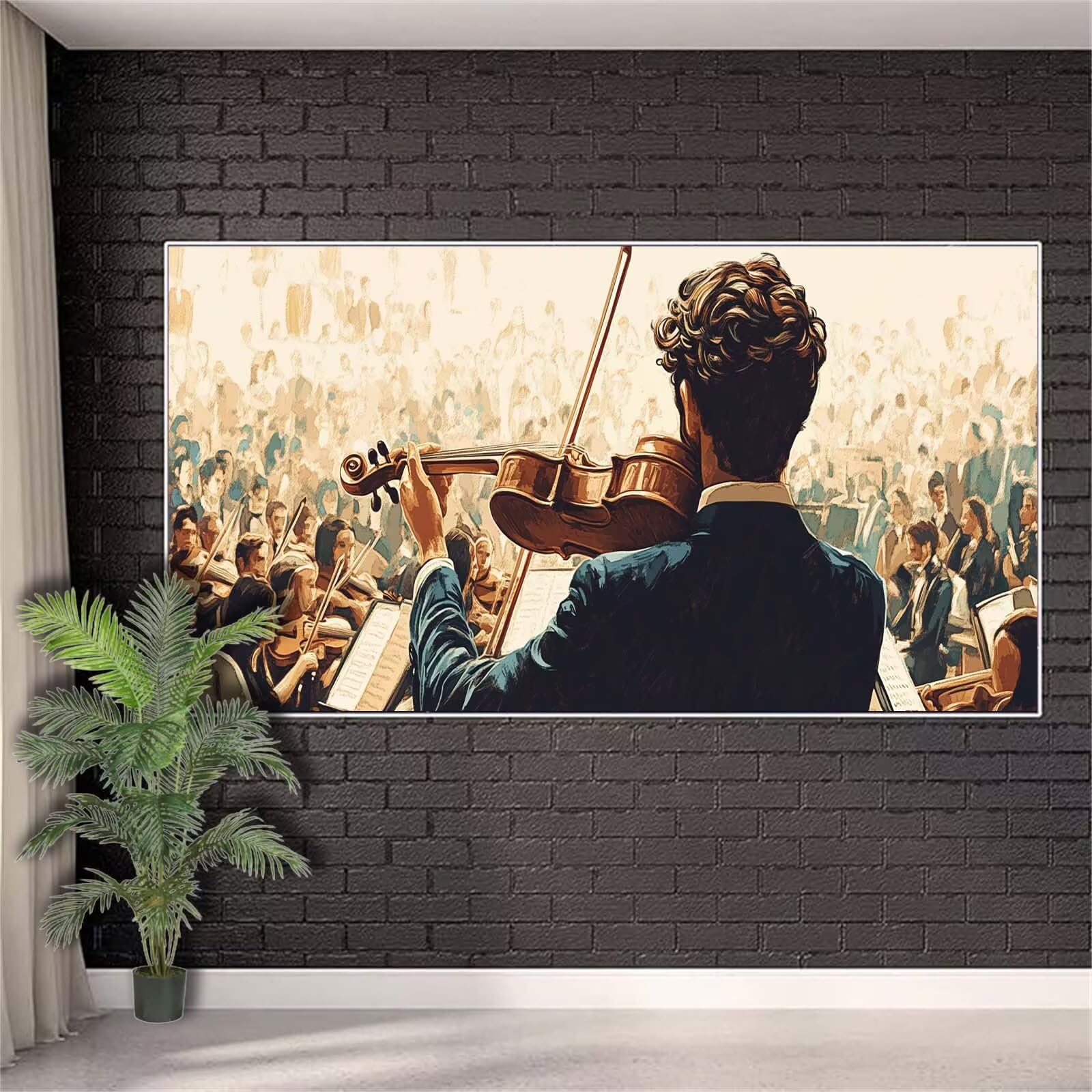 Diamond Painting Menschen Instrumental Diamond Painting Erwachsene xxl,DIY 5D Malen nach Zahlen Diamant Set Frauen,Diamant Stickerei Basteln Set Geschenke für Frauen Deko Schlafzimmer 90x180cm j-706