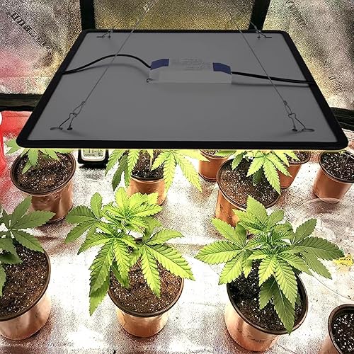 Miniatura 4 de TUHPIBK 600W llevó la luz de crecimiento, luces LED de crecimiento para plantas de interior espectro completo, semilla de inicio de plántulas,