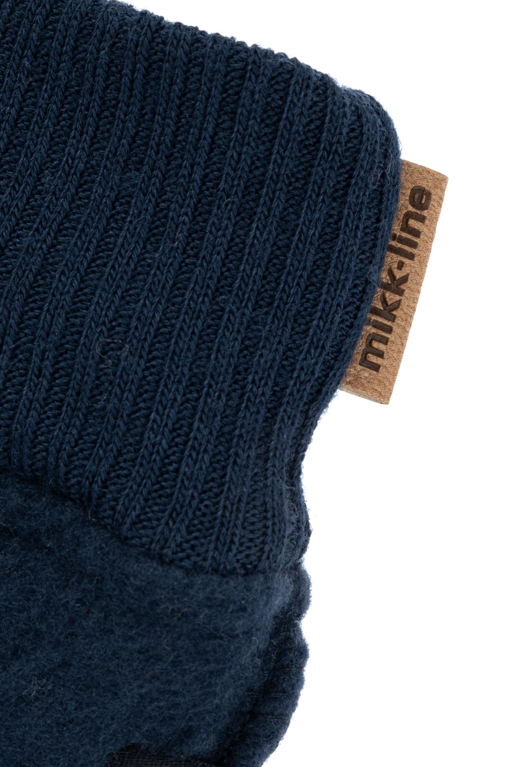 Mikk-line Guanti da bambino in lana – Blue Nights