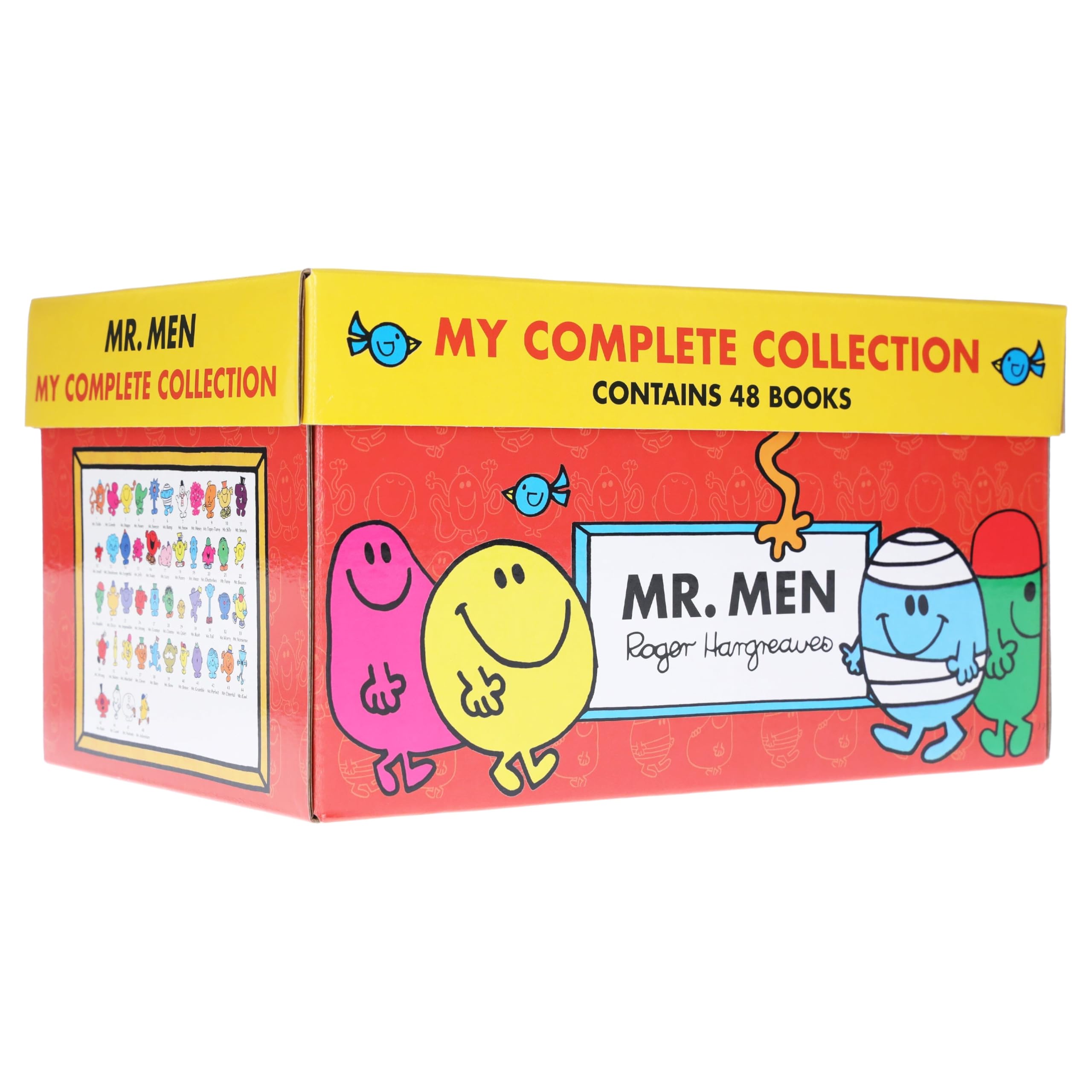 [9123697431] [9789123697434] My Complete MR. MEN 48 Books Collection Roger Hargreaves Box Set NEW 2018-Paperback