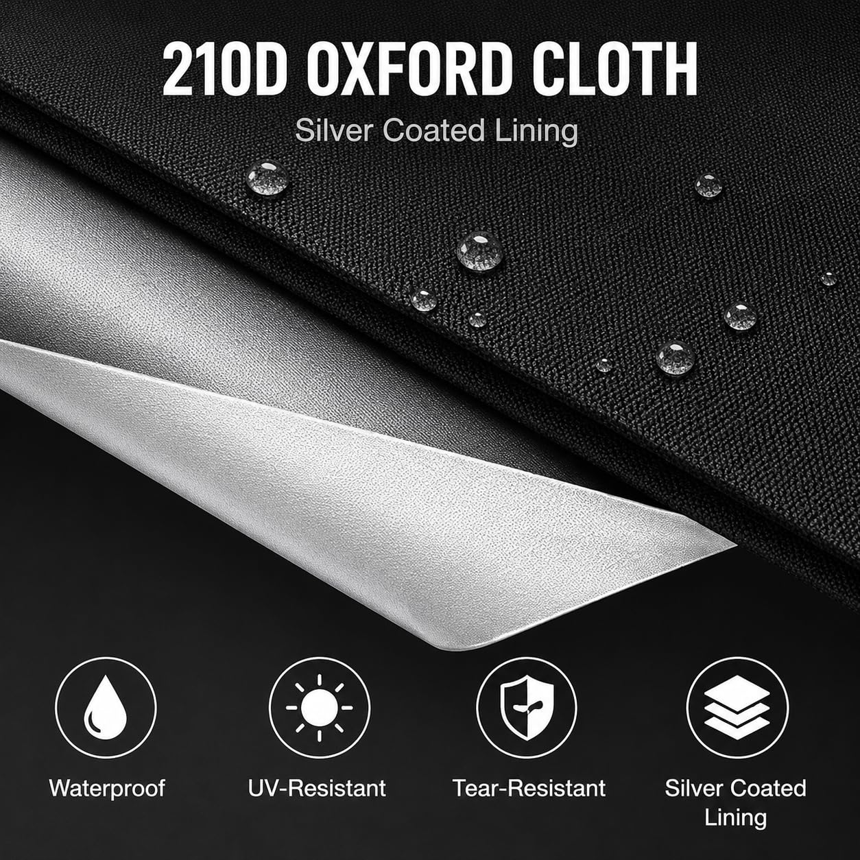 Funda Barbacoa Carrito para Campingaz 3 Series Classic LS Plus 2014 | Tela Oxford 210D | Resistente | Cordón Ajustable | Cierre Gancho Bucle| Fácil Limpieza | Protección UV | Impermeable