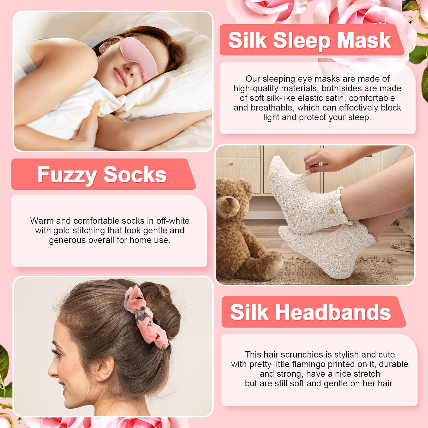 Flamingo Gifts for Women Pink Gift for Flamingo Lovers, Spa Self Care Gift Box Women's Birthday Basket, Inspirational for Birthday Christmas Mothers Day for Mom Sister Wife - Image 5