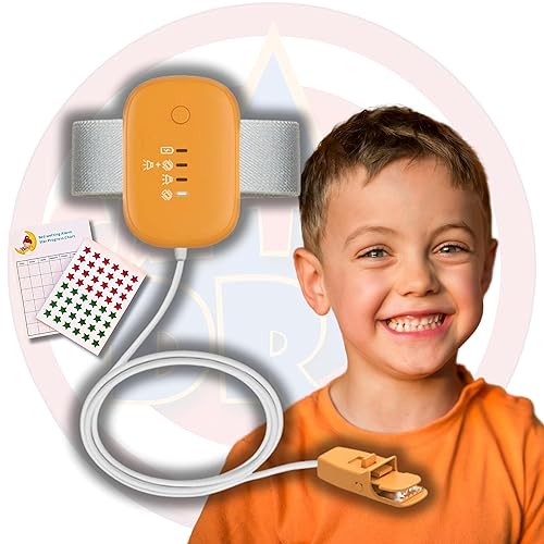 Alarma de enuresis recargable para niños y niñas, entrenamiento para ir al baño, niños mayores, alarma de orina, temporizador para orinal con sensor