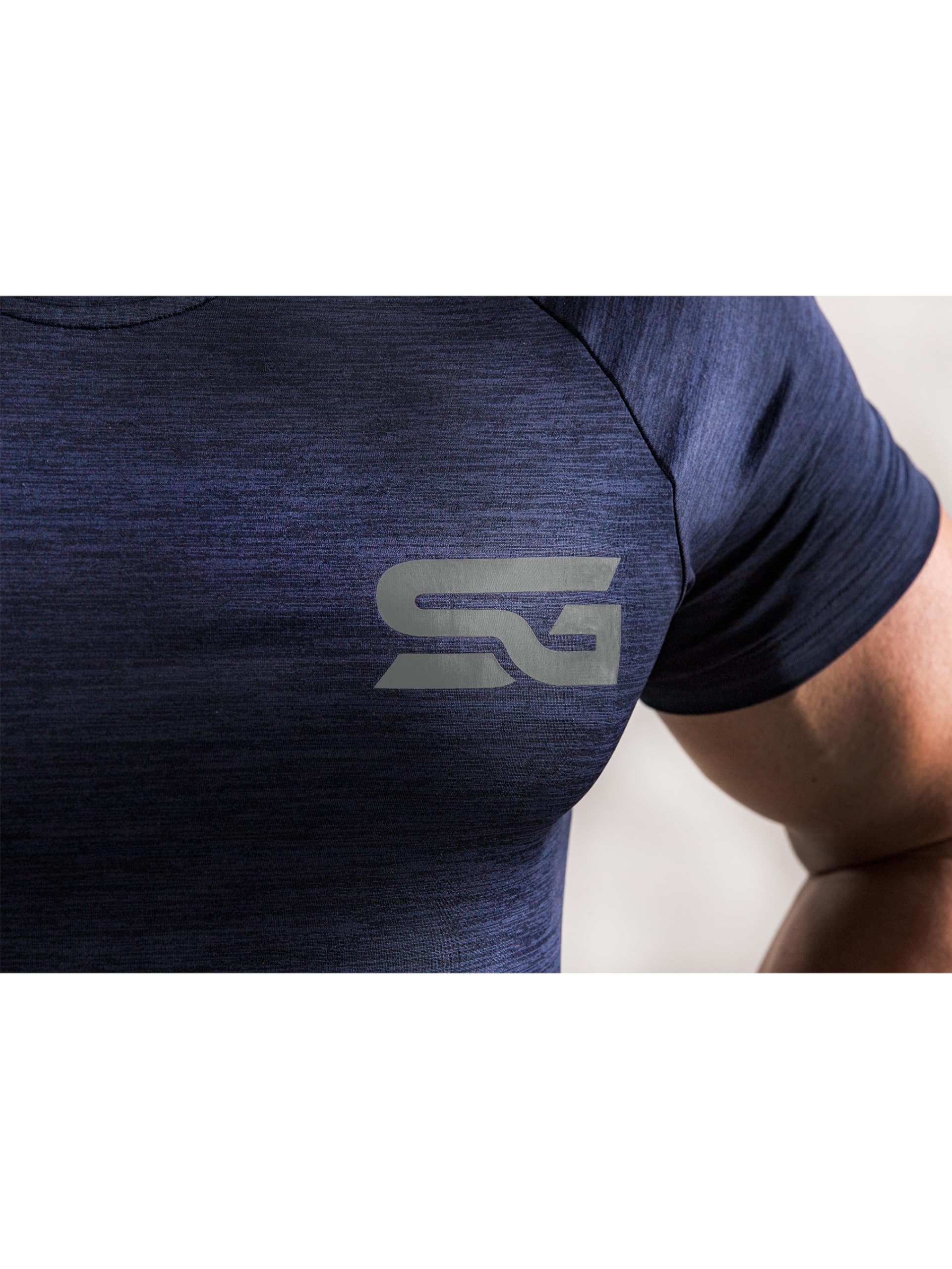 Satire Gym - T-Shirt Slim Fit Homme pour Fitness – T-Shirt de Musculation Homme pour la Gym et Le Fitness - 4