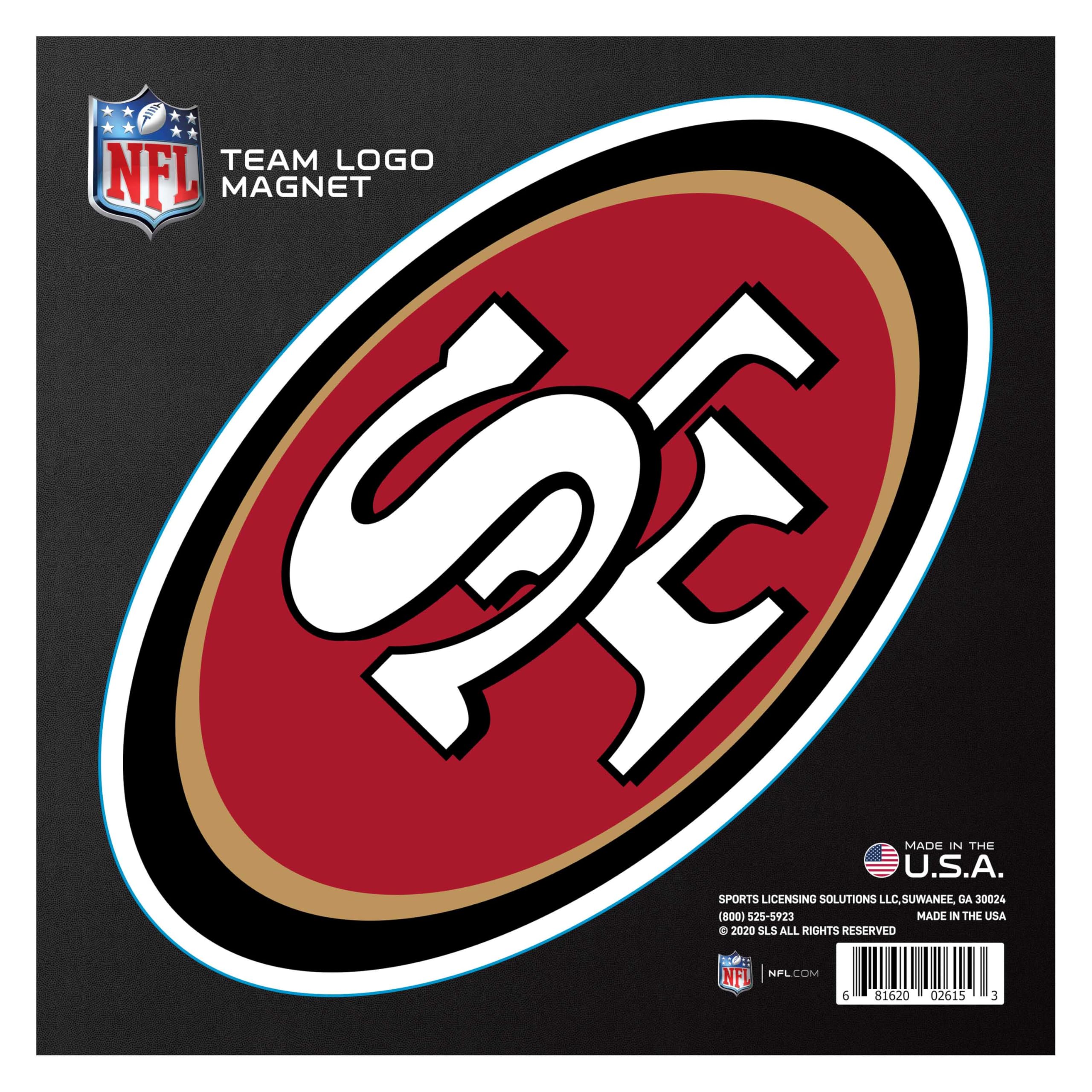 FANMATS NFL - San Francisco 49ers Large Team Logo Magnet 10