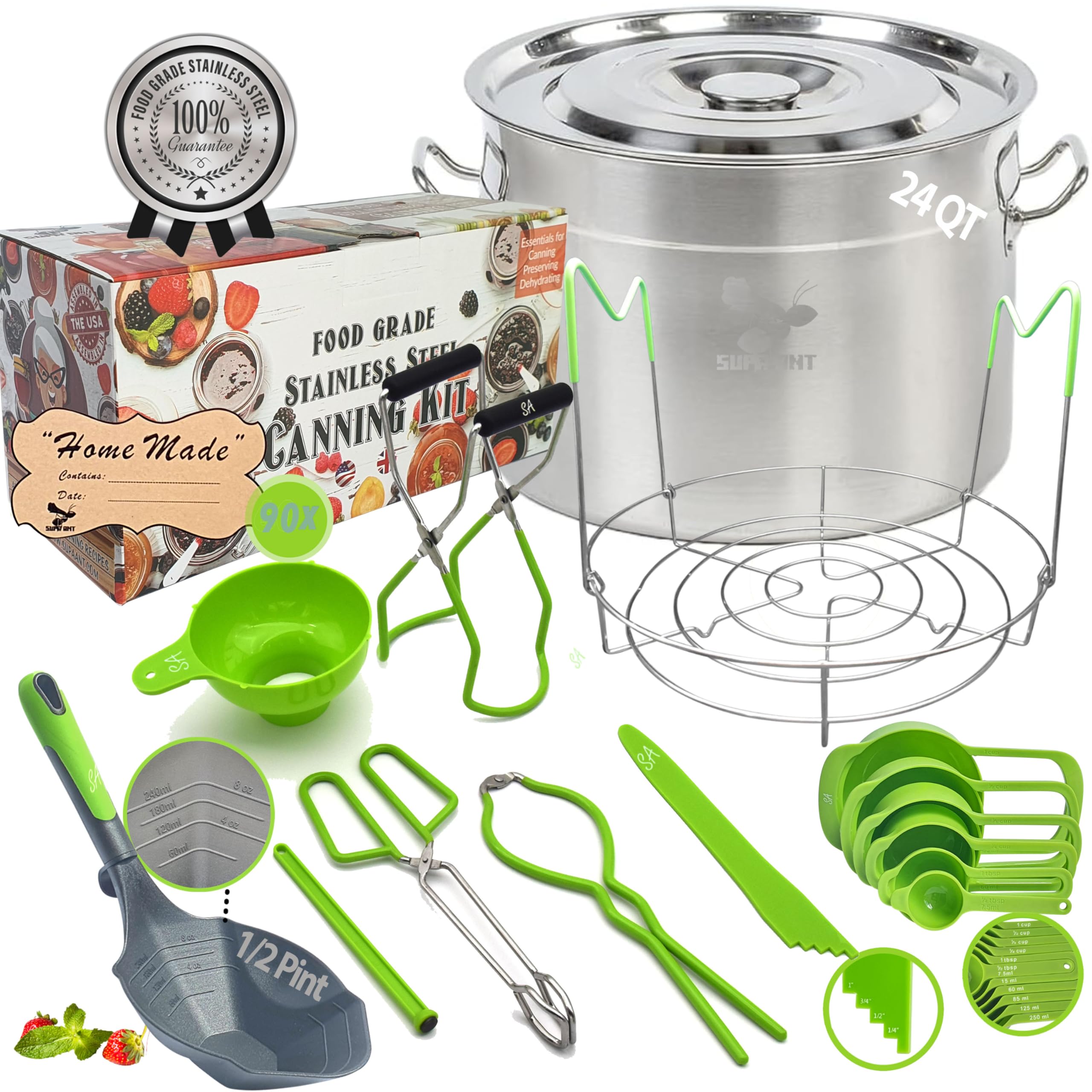 Supa Ant 24 Quart Canning Kit