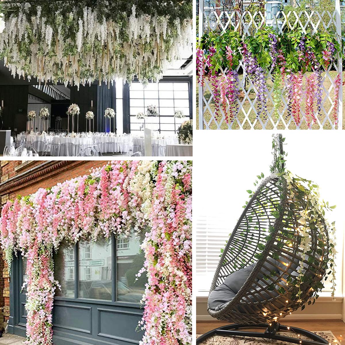 12 Strengen Kunstmatige Klimop Blad Planten Wijnstok Opknoping Slinger Nep Gebladerte Bloemen Thuis Moestuin Kantoor Bruiloft Muur Decor 84 Voet Groene Tw 12 Strengen Kunstmatige Klimop Blad Planten Wijnstok Opknoping Slinger Nep Gebladerte Bloemen Thuis Moestuin Kantoor Bruiloft Muur Decor 84 Voet Groene Tw