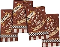 Vista 75 de Maison d' Hermine Servilletas de tela 100% algodón peinado de alta calidad, decorativas, lavables, juego de 4 servilletas para el hogar, cocina