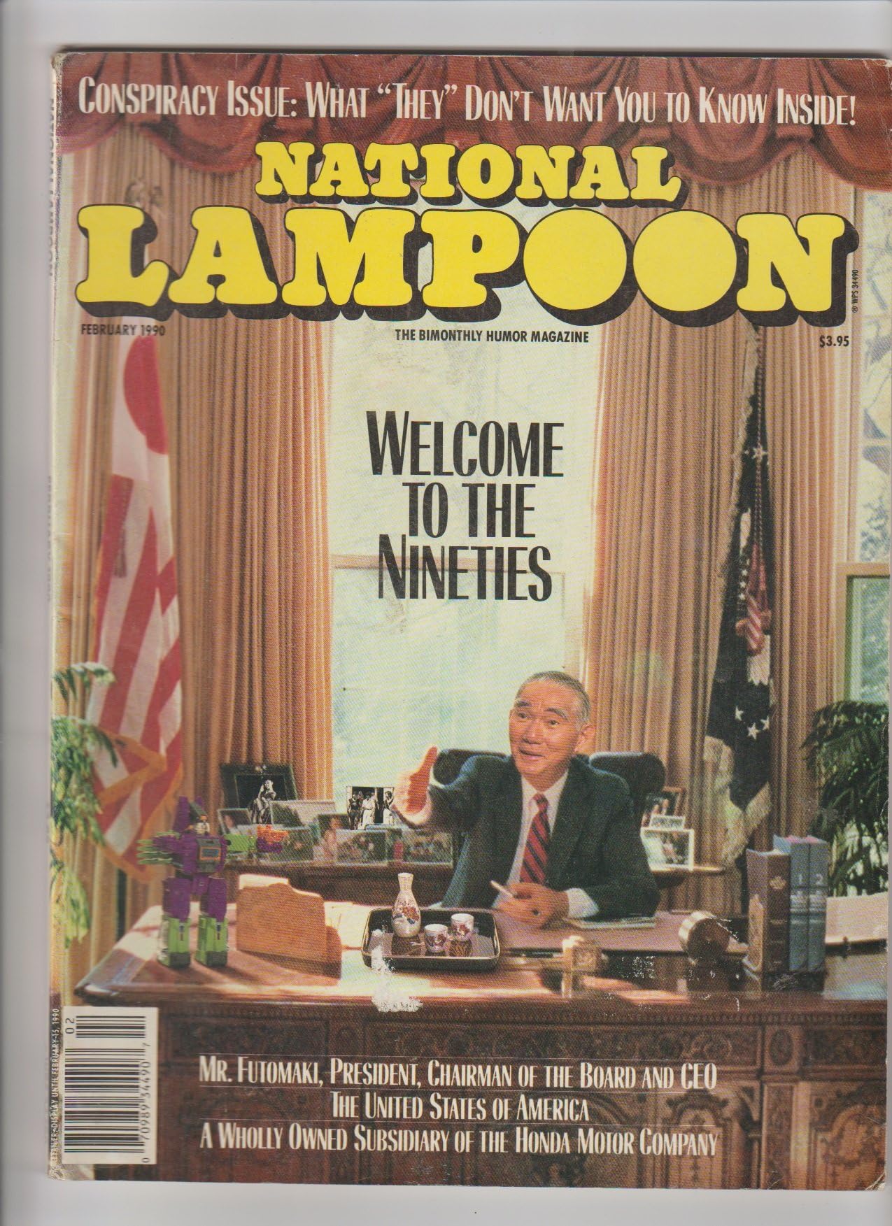 National Lampoon Magazine February 1990