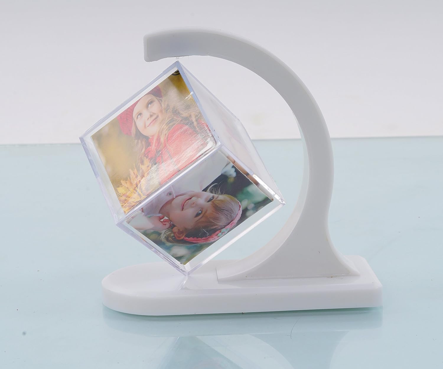 rotating cube photo frame flipkart