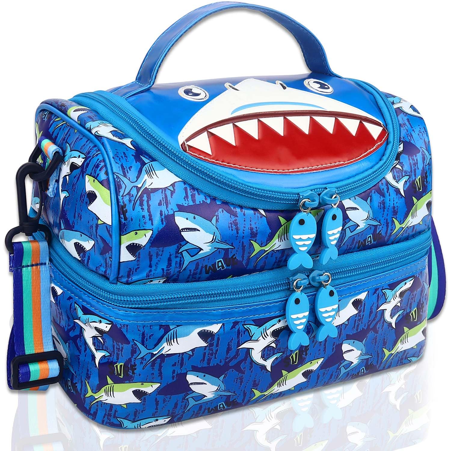 RHCPFOVR Double-Decker Dinosaur Lunch Bag