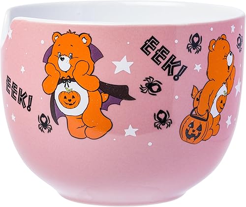 Miniatura 215 de Silver Buffalo The Powerpuff Girls Girl Power Featuring Blossom, Bubbles, and Buttercup Ceramic Ramen Noodle Rice Bowl with Chopsticks, Microwave