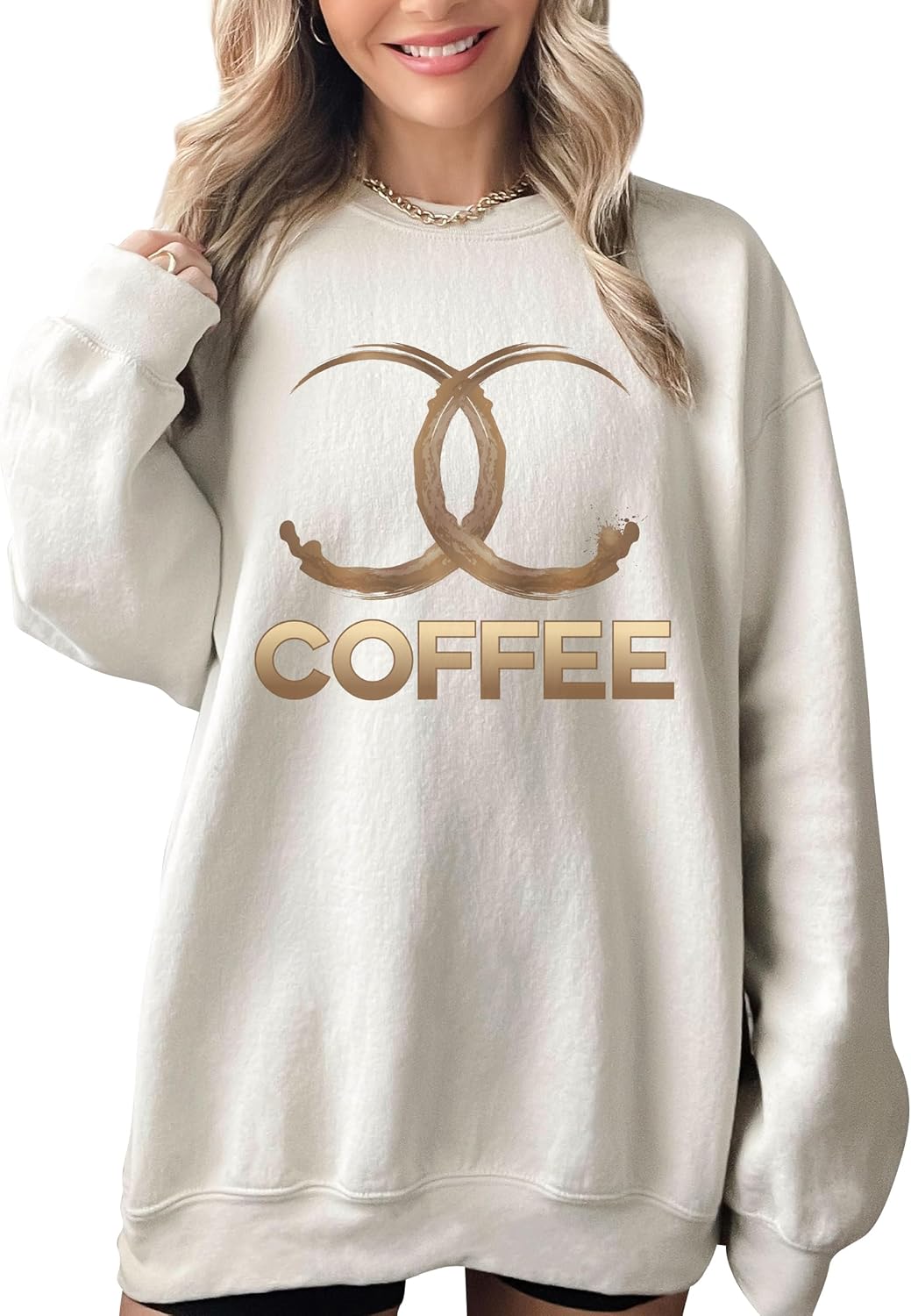 TEEAMORE Coffee Sweatshirt & Hoodie Coffee Lover Sweatshirt & Hoodie #0645