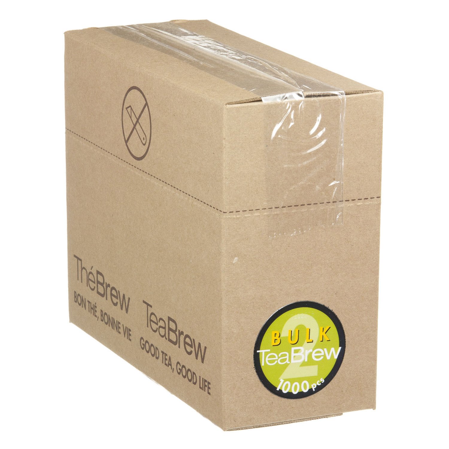 Té Brew – Set nº 2 Bulk Pack un solo uso filtro de té, dos tetera de 3 tazas