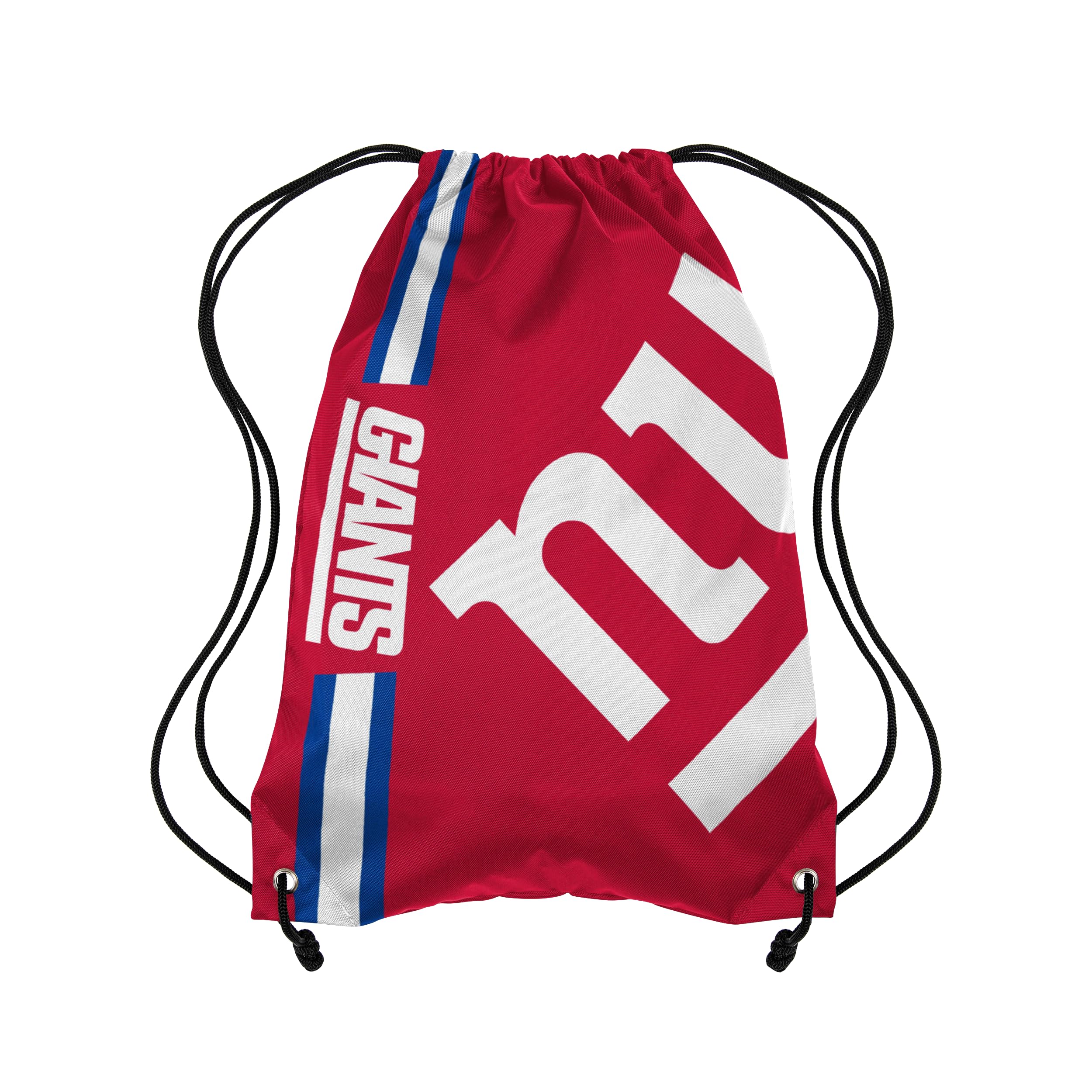 FOCO New York Giants NFL Alternate Color Big Logo Drawstring Backpack - Red