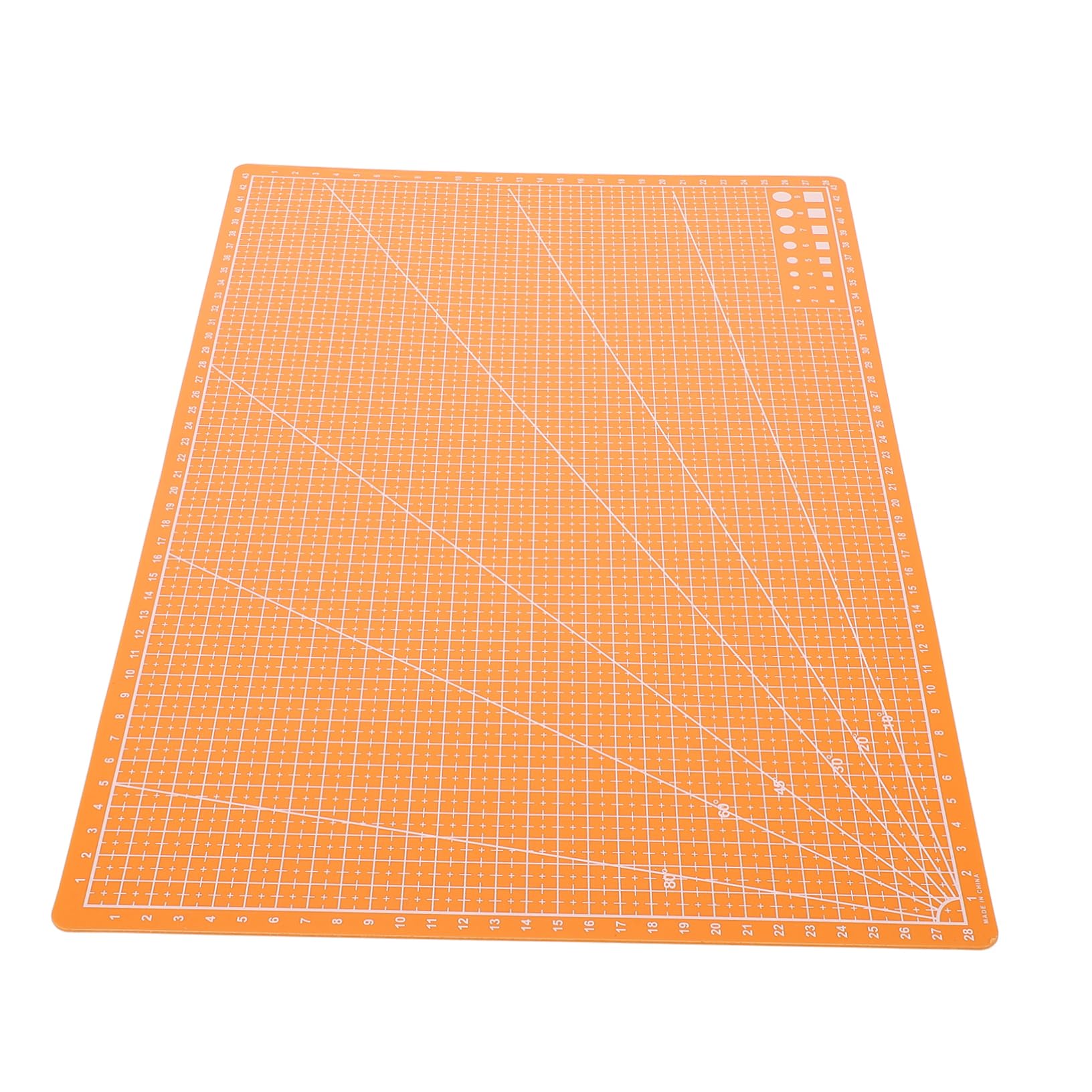 KONTONTY Craft Cutting Mat Plastic Engraving Mats for Professionals Amateurs Pp Material Large a Size for Sewing Glass Cutting