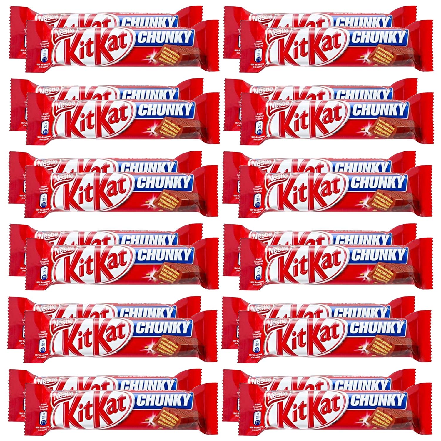 KIT KAT Chunky Milk Chocolate- 24 Pack, 24 x 40 g
