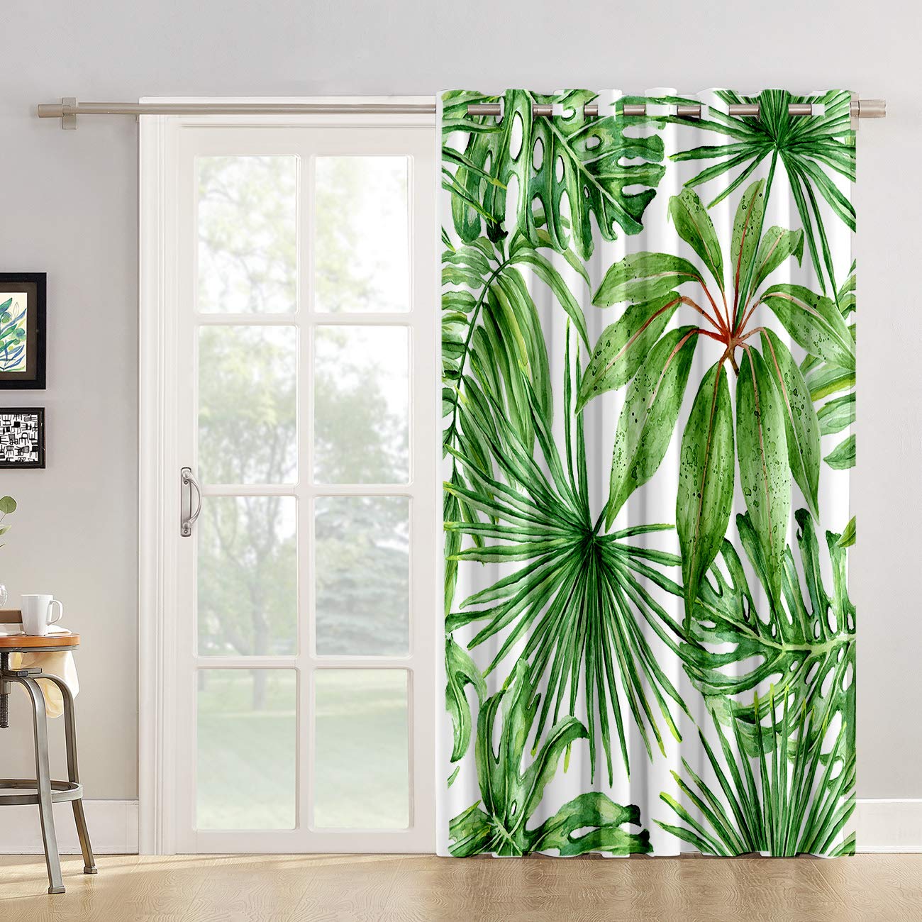 Tropical Patio Door Curtains Curtains & Drapes 2023