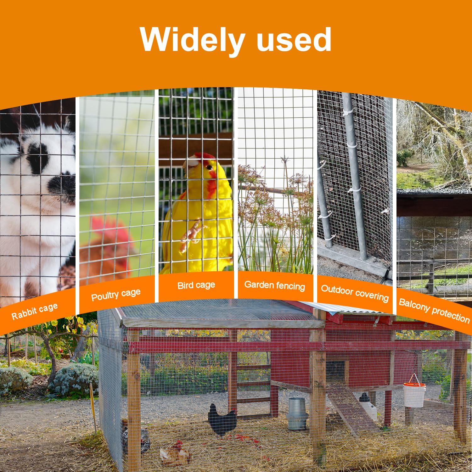 Rouleau De Maille Métallique Galvanisé Soudé Pour Légumes, Lapins