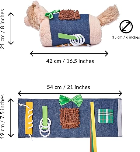 Miniatura 4 de Fidget Muff Cat and Blanket for Elderly  Manta antiestrés para demencia  Productos de demencia para ancianos  Regalo y actividades para personas