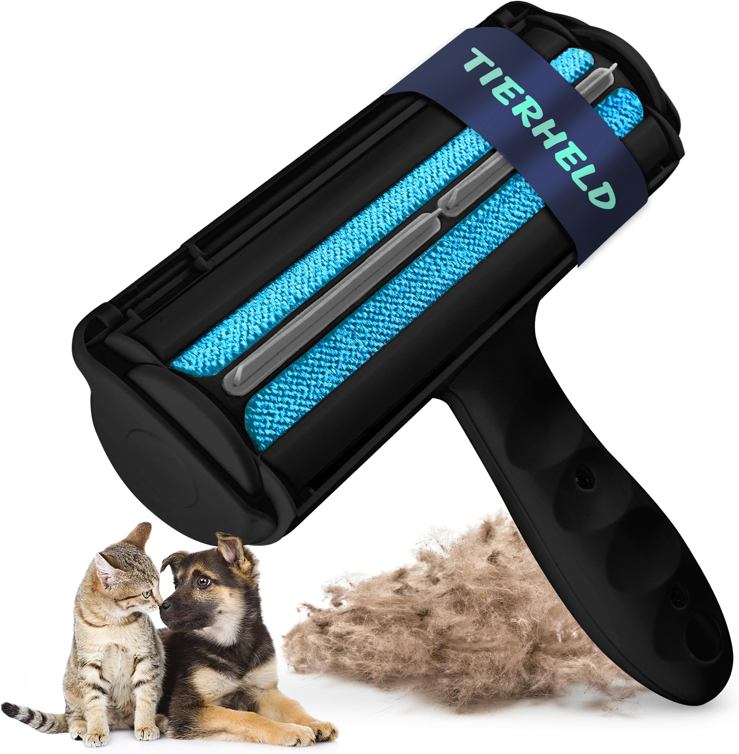 ChomChom Roller Fusselrolle für Tierhaare Tierhaarentferner für Kleidung, Möbel, Katzenbett