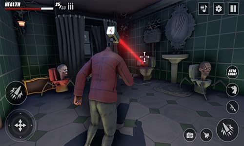 Tvman cameraman vs Toilet Monster 3D Game