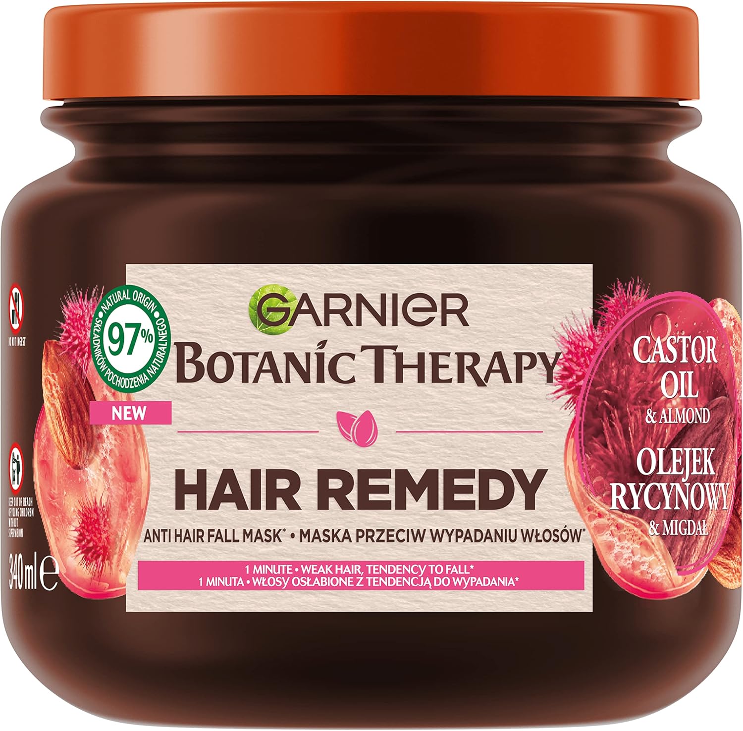 Garnier Botanic Therapy Castor Oil & Almond Hair Mask 340 ml