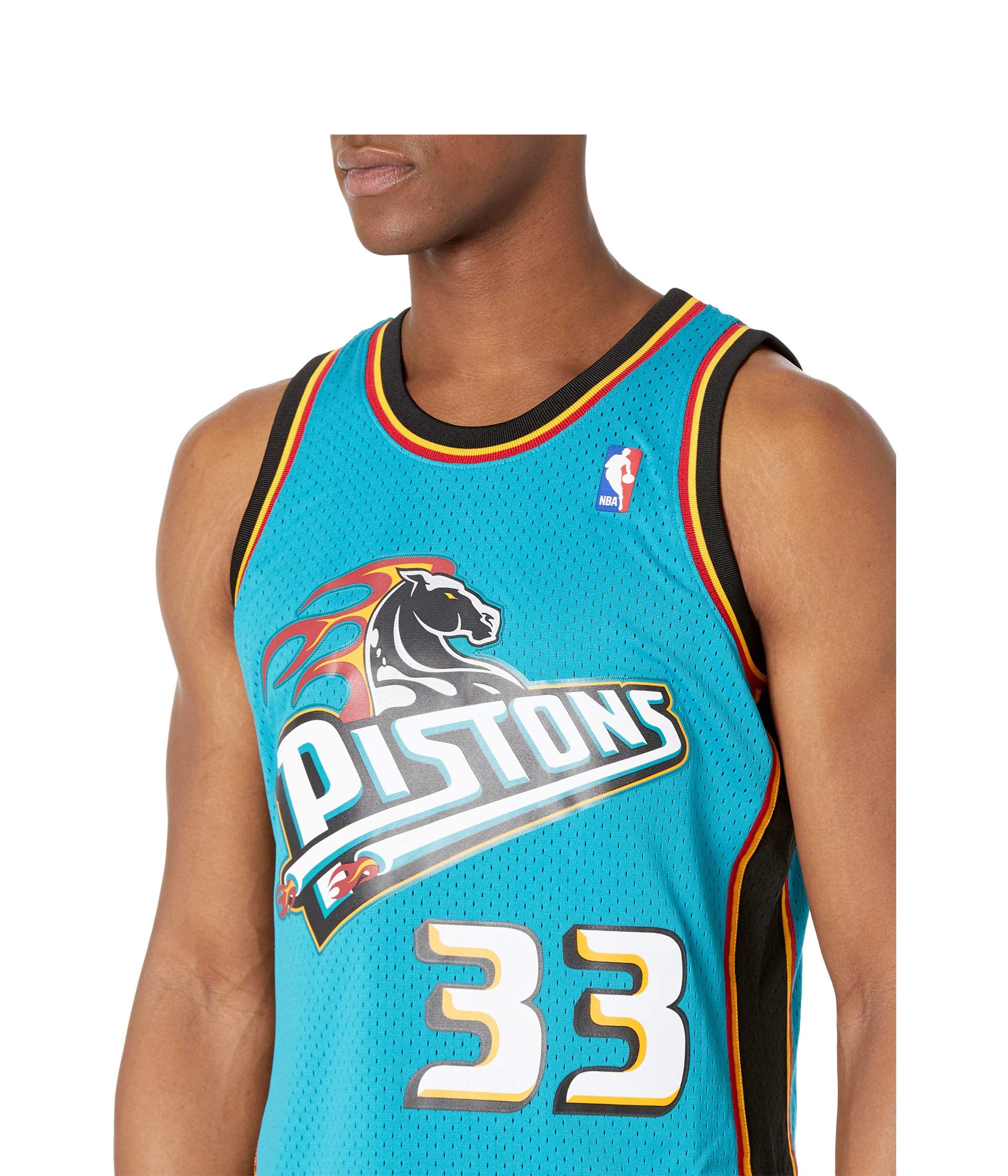 Mitchell & Ness Grant Hill #33 Detroit Pistons NBA Swingman XL