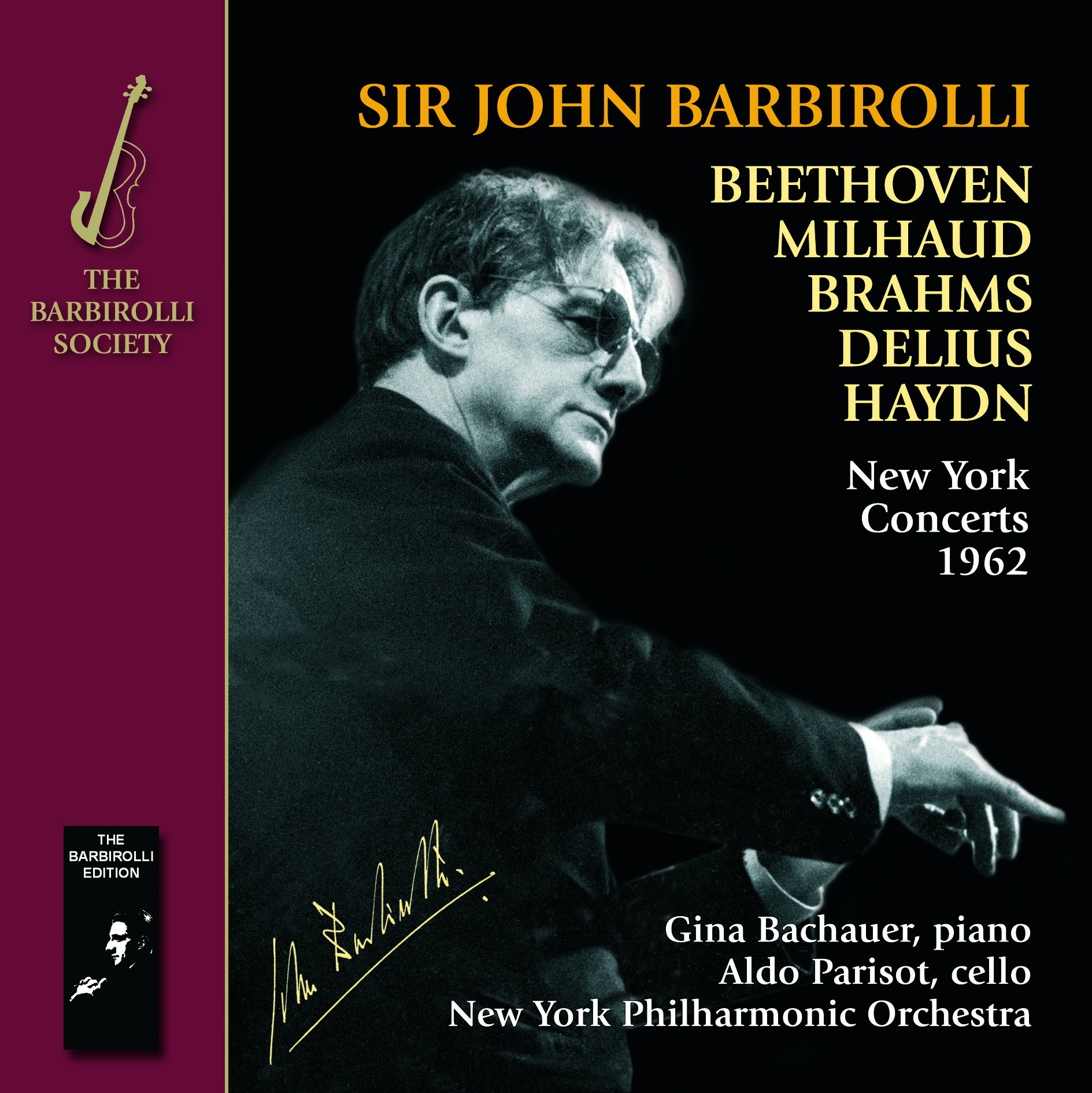 New York Concerts 1962 - Brahms; Beethoven; Milhaud