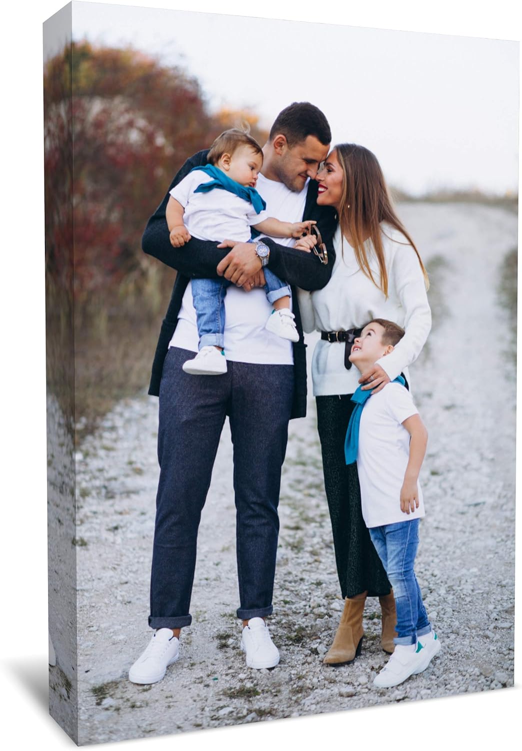 TreeDeal Personalized Wall Art with Your Photo On Canvas - Custom Photo to Canvas Print Wall Art for Living Room Bedroom Home Décor- Digitally Printed(18" x 12")