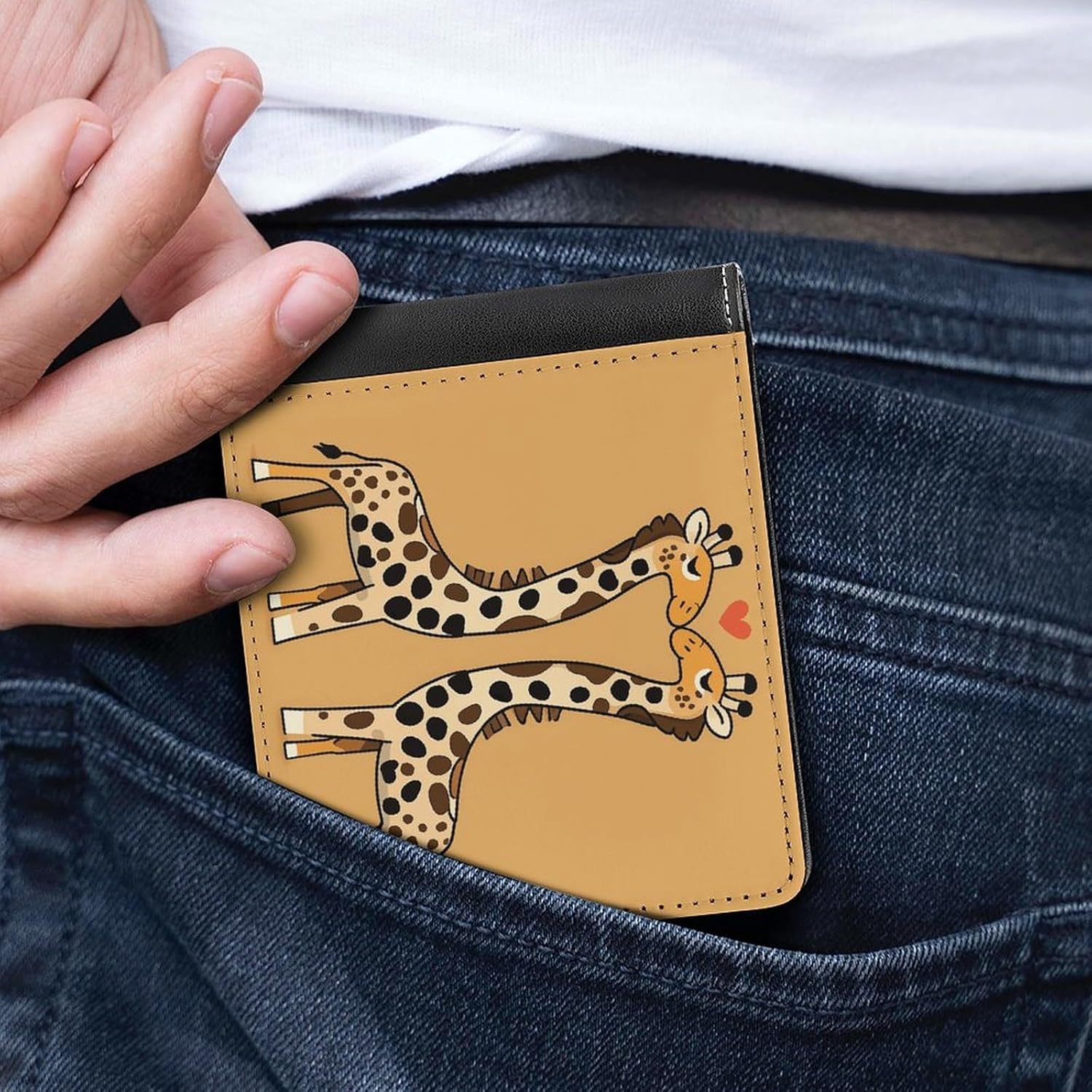Leather Wallet with Card Slots, Bifold, Extra Capacity, Coin Purse image 5