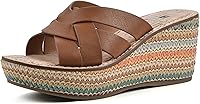 Vista 1 de WHITE MOUNTAIN Sandalias de plataforma Samwell para mujer