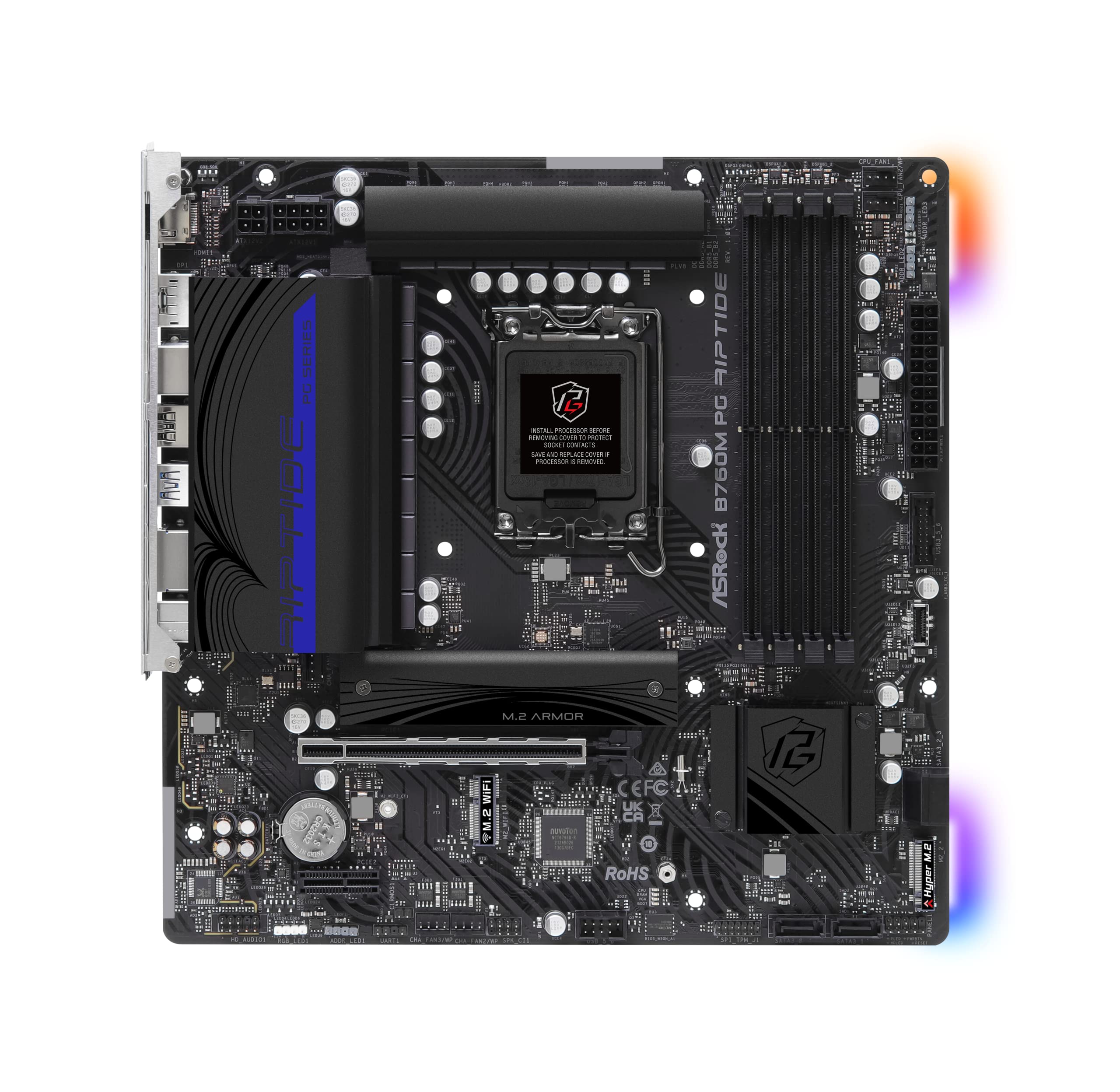Amazon.com: ASRock B760M PG Riptide Motherboard and Intel Core i5